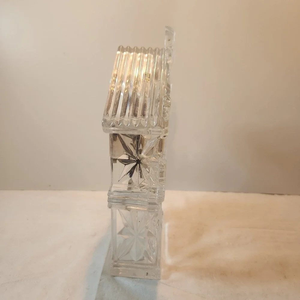 Working Shannon Crystal Legends 24% lead Pendulum Clock By Godinger